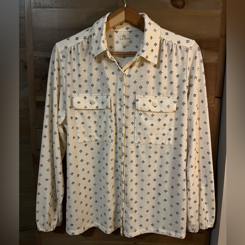L.L. Bean Camden Hills Button Front shirt